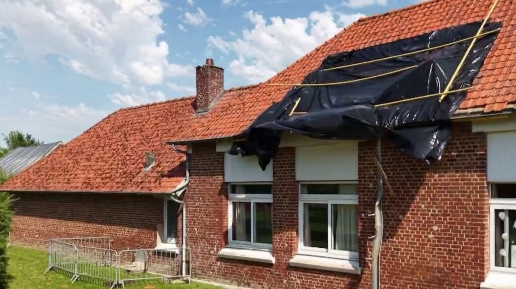 Vents violents dans la Somme causent des dégâts dans plusieurs villages