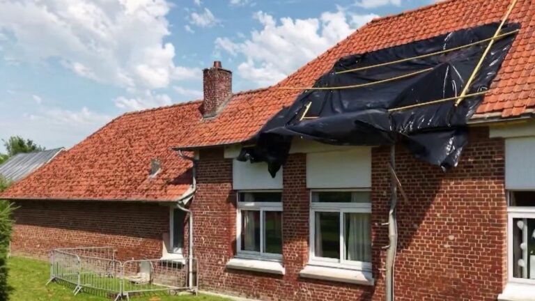 Vents violents dans la Somme causent des dégâts dans plusieurs villages