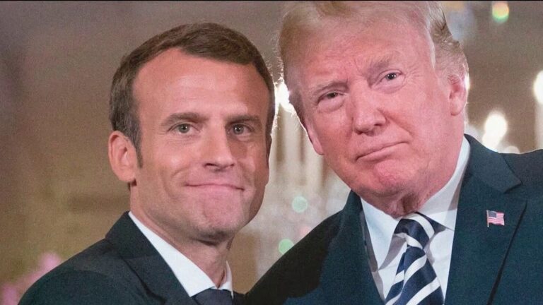Emmanuel Macron et Donald Trump : tensions sur des enjeux diplomatiques et économiques.