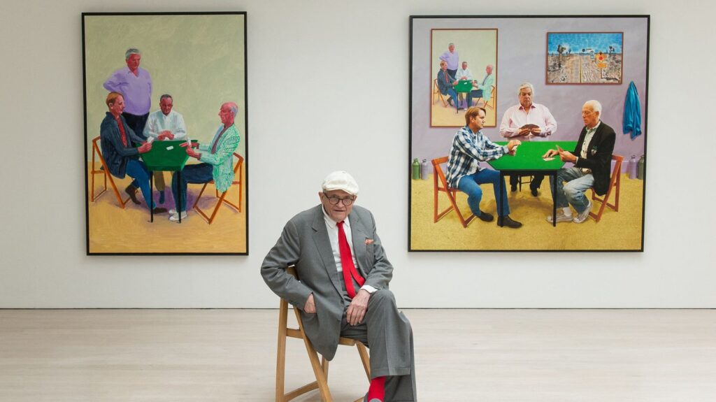 Funérailles privées du peintre britannique David Hockney organisées en toute intimité.