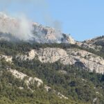 Incendie dans le massif de Marseilleveyre : 4000 m² de végétation détruits.