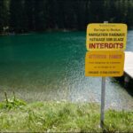 Les autorités recommandent de ne pas se baigner dans les lacs de montagne en raison des risques