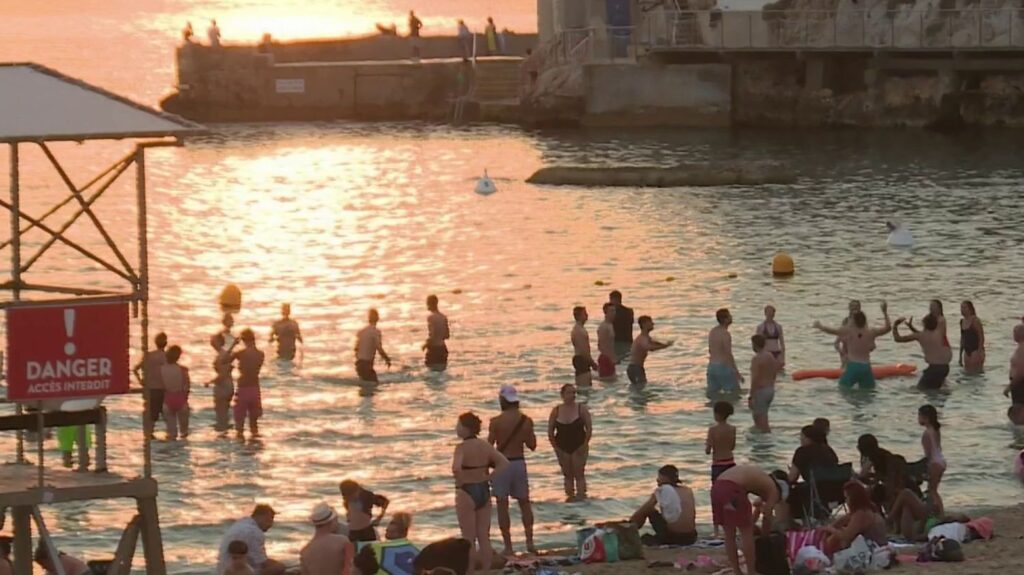 Surveillance accrue des plages de Marseille en raison de leur fréquentation nocturne.