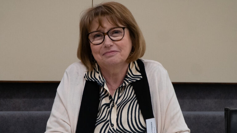 Laurence Croizier élue présidente du groupe « Lyon Ensemble » pour la mandature 2023.
