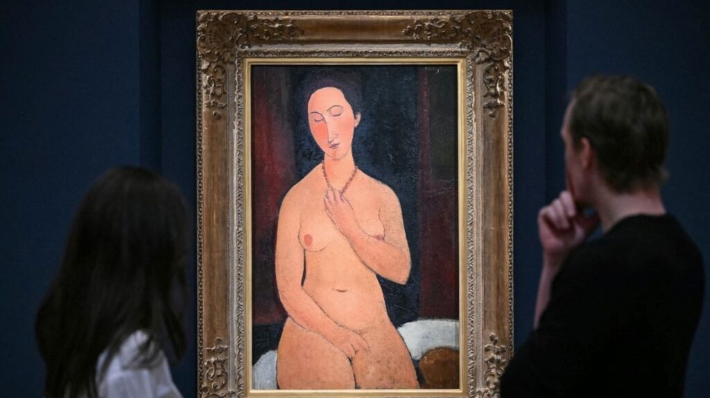 Record européen : un tableau de Modigliani vendu 56 millions d’euros chez Sotheby’s à Londres.