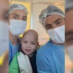 Greffe de moelle osseuse : Elio, 4 ans, quitte l&rsquo;hôpital après une leucémie grave.
