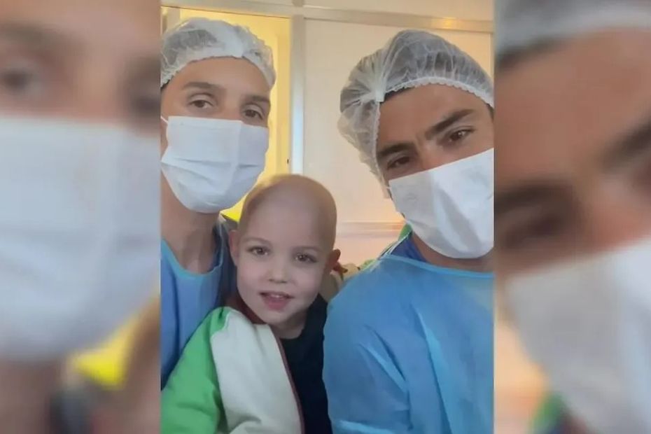 Greffe de moelle osseuse : Elio, 4 ans, quitte l’hôpital après une leucémie grave.