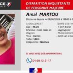 Disparition d&rsquo;une jeune femme de 18 ans : la police demande des informations pour la retrouver.