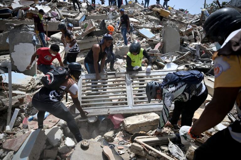 Près de 7 millions de personnes touchées par le séisme au Venezuela, la solidarité se renforce.