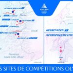 Carte définitive des sites des Jeux olympiques et paralympiques d&rsquo;hiver dans les Alpes françaises.