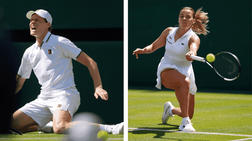 Wimbledon : Sinner avance, Chwalinska éliminée, Parry et Rinderknech qualifiés