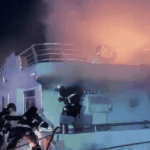 Un bateau de croisière prend feu à Honfleur, 132 passagers évacués sans blessés.