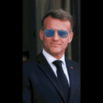 Les lunettes d&rsquo;Emmanuel Macron réapparaissent lors d&rsquo;une visite officielle en France.