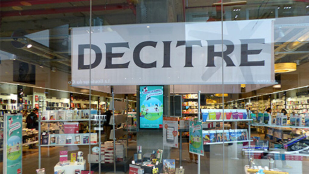 Fermeture de quatre magasins Decitre à Lyon, dont ceux de Confluence et Bellecour.