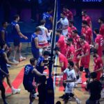 Iran et États-Unis s&rsquo;affrontent à Orléans en Ligue des nations de volley-ball, match apaisé.