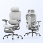 SIHOO Doro C300 V2 : Chaise de bureau ergonomique avec soutien lombaire et repose-pieds ajustable