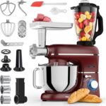 Lancement d&rsquo;un robot culinaire multifonctionnel 6 en 1 de 2000 W avec hachoir à viande et accessoires.