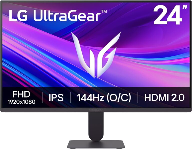 LG présente son moniteur de jeu Ultragear 24G411A-B avec écran IPS FHD et taux de rafraîchissement de 144Hz.