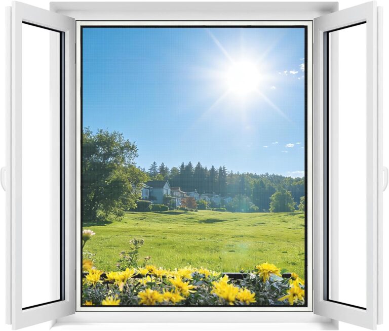 Apalus lance un filet anti-moustiques ajustable pour fenêtres, dimensions maximales 130 x 150 cm.
