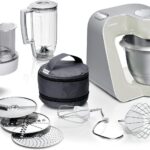 Bosch MUM58L20 : Machine de cuisine de 1000 W avec bol inox de 3,9 L et 7 vitesses.