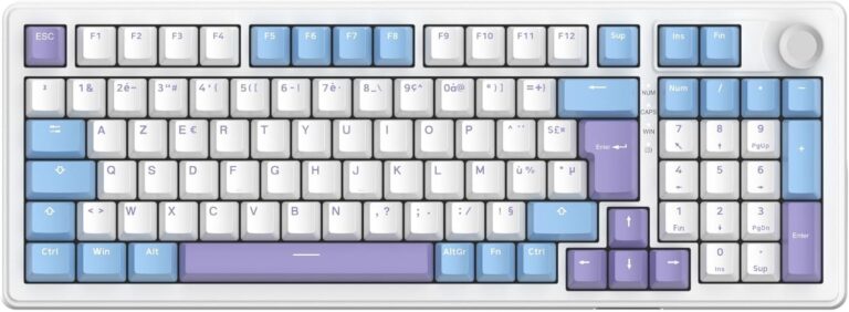 Le G-Lab KEYZ Elite 400 WB : Clavier mécanique sans fil tri-mode pour Windows et Mac.