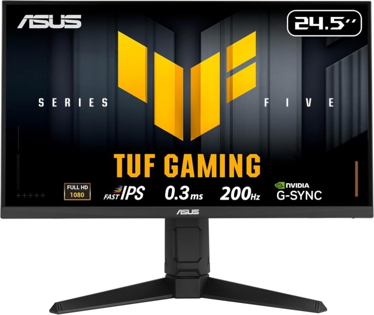 ASUS dévoile le moniteur TUF Gaming VG259QL5A de 25 pouces destiné aux gamers.