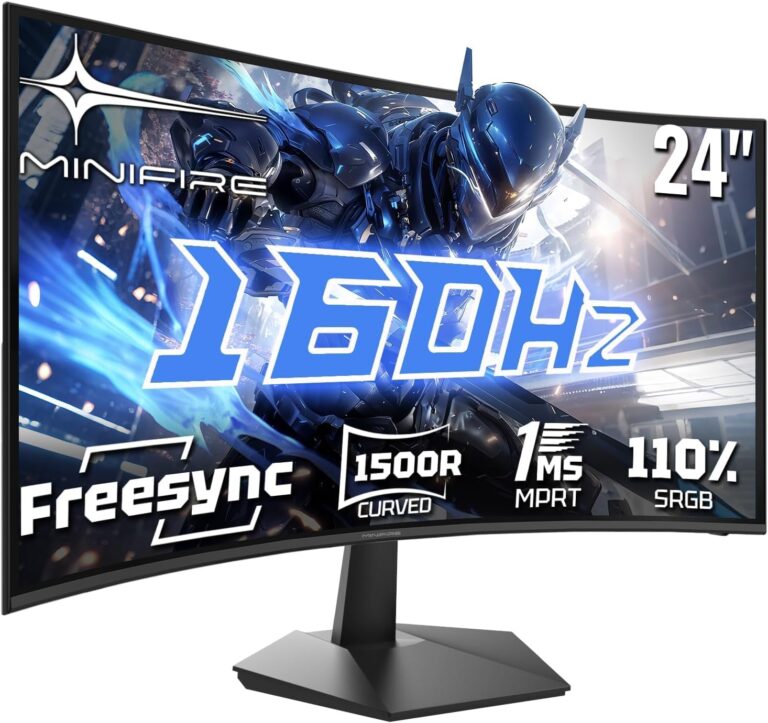 Minifire présente un écran de jeu de 24 pouces 160Hz avec résolution FHD et Adaptive Sync.
