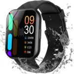 Parsonver : Montre intelligente 5ATM, adaptée à la natation, avec suivi sportif et santé.