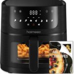 Air Fryer 6L 8-en-1 avec écran tactile, cuisson à chaleur tournante et 90% moins de graisse.