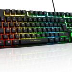 The G-Lab Keyz Caesium TKL : Clavier gaming AZERTY USB 87 touches pour PC et consoles.