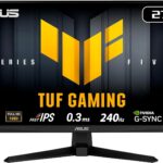 ASUS lance le moniteur gaming TUF VG279QM5A : 27&Prime;, 240Hz, compatible G-Sync et FreeSync.