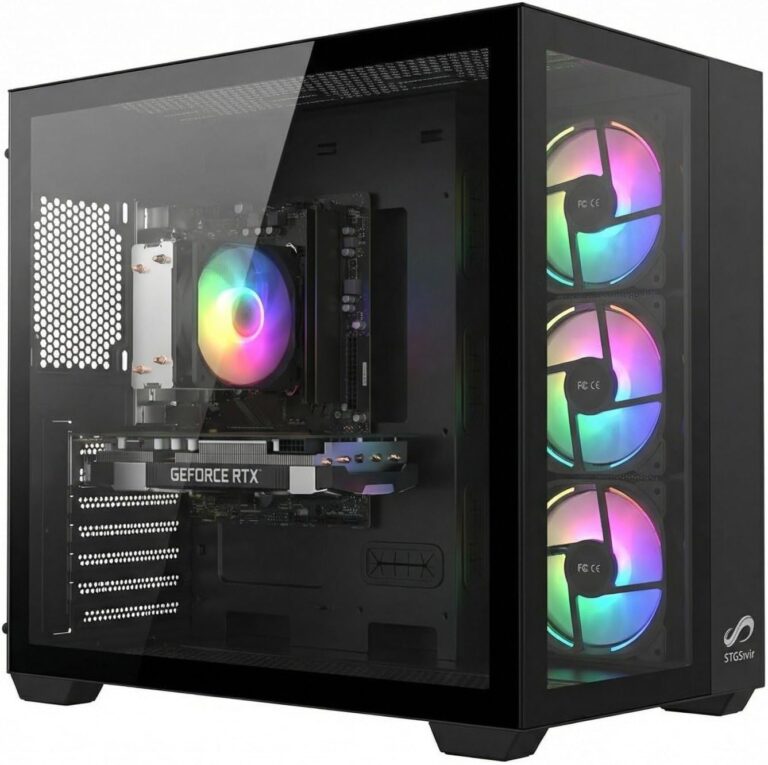 STGsivir présente un PC Gamer avec Ryzen 5 3400G et GeForce RTX 2060 Super en France