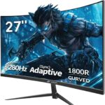 CRUA lance un écran de jeu incurvé de 27 pouces à 280Hz avec technologie HDR et Adaptive Sync.