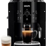 Krups YY8125FD : Machine à café automatique pour espresso, deux tasses simultanément.