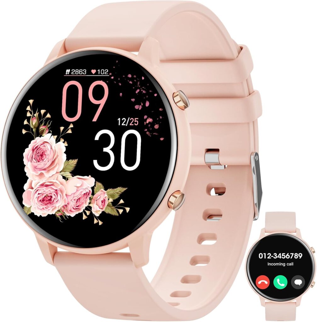 Hwagol Smart Watch avec moniteur de sommeil et 140+ sports pour Android et iOS