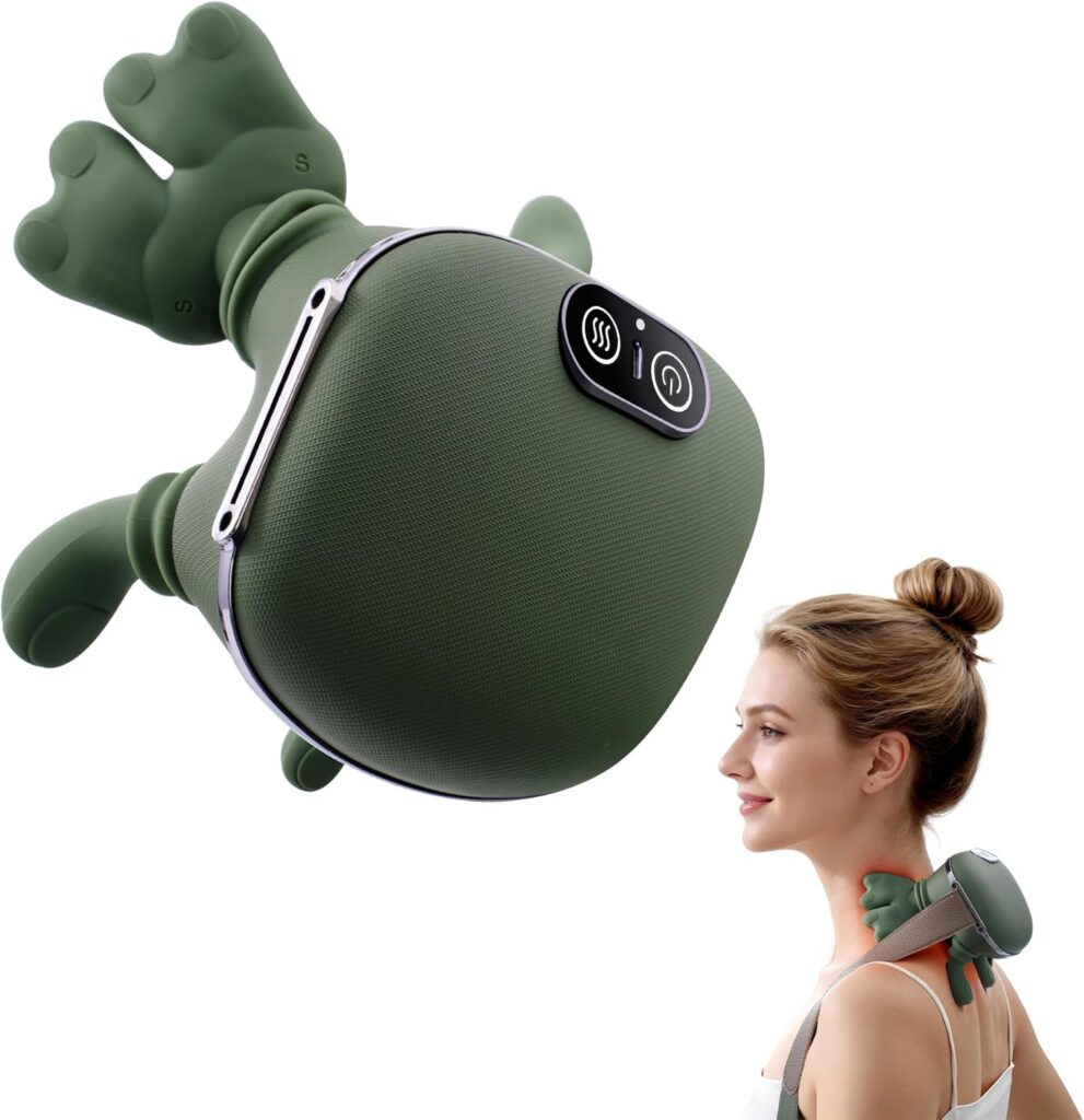 Lancement du masseur électrique 4D Hand Bionic pour soulager douleurs cervicales et musculaires.