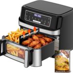 Friteuse sans huile 12L : modes flexibles et contrôle indépendant pour cuisson saine