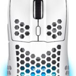 Trust Gaming GXT 928W Helox : Souris de jeu ultralégère avec capteur optique ajustable DPI 200-6400