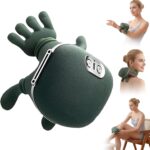 Massager de dos et de cou Shiatsu 4D rechargeable : 3 niveaux de massage et 2 niveaux de chaleur.
