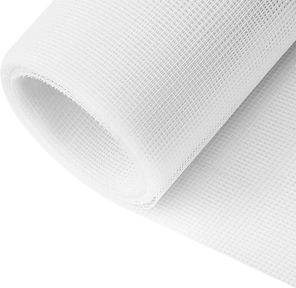 Filet anti-insectes blanc de 250 cm x 120 cm pour fenêtres et portes en Europe.