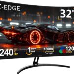 Z-Edge 32 pouces, 240 Hz, 1 ms : Moniteur gaming avec FreeSync et VESA 100 x 100 mm