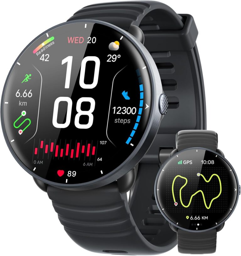 Parsonver Smart Watch : GPS intégré, étanchéité 5ATM et suivi d’activité pour nageurs