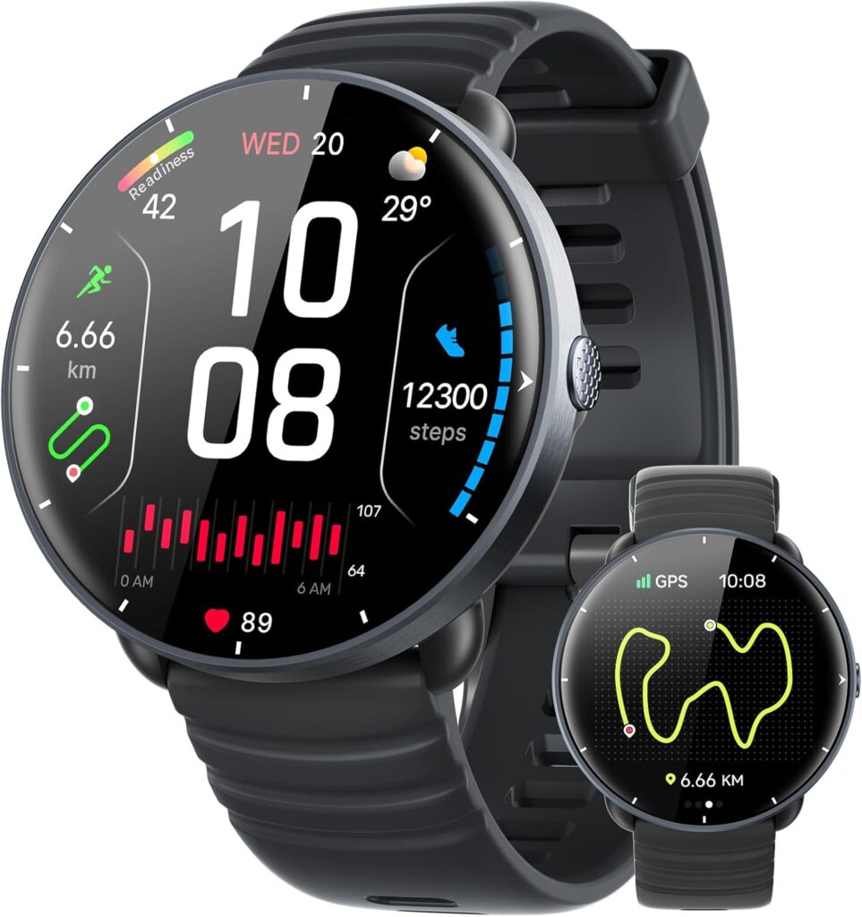 Parsonver Smart Watch : GPS intégré, étanchéité 5ATM et suivi d’activité pour nageurs