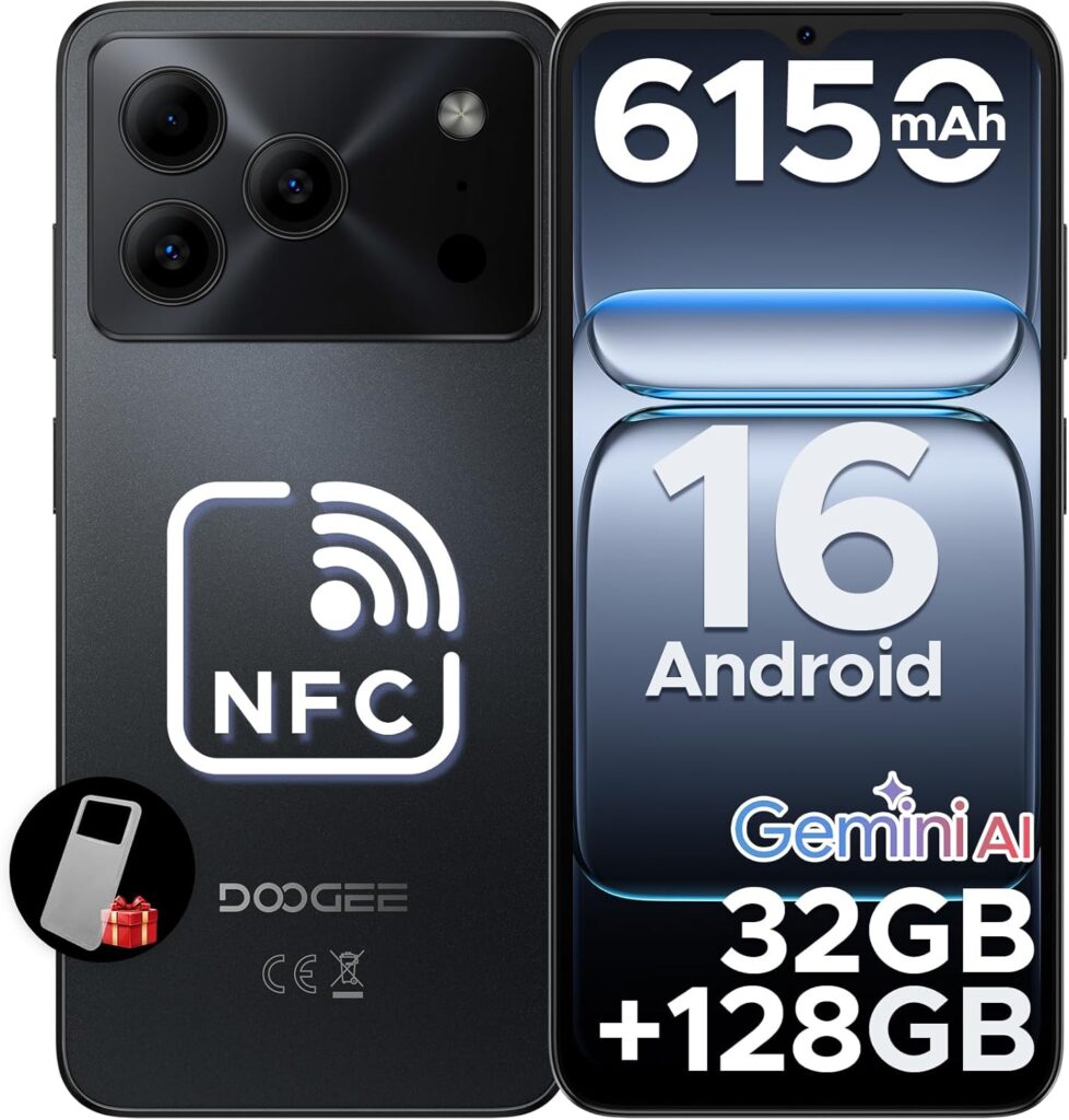 Note56 Pro : Smartphone Android 6,56″, 6150mAh, 32GB/128GB, Face ID, 4G au meilleur prix.