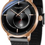 SOLLEN Classic Automatic Watch pour hommes : mécanique originale, minimalisme et fonction calendrier.