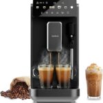 Cecotec Cremmaet Lungo : Machine à café superautomatique avec 19 bars et réservoir de 2L