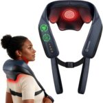 Comfier 2026 : Massager cervical et dorsal avec chauffage au graphène sans fil et massage 4D.