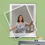 Empasa présente une moustiquaire en aluminium à monter soi-même, disponible en blanc, brun ou anthracite.
