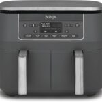 Ninja Air Fryer Dual Zone : Friteuse Électrique à Double Compartiment de 7,6 L, 6 Fonctions.