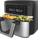 Cecotec lance une friteuse à air sans huile de 9L avec technologie PerfectCook et écran tactile.